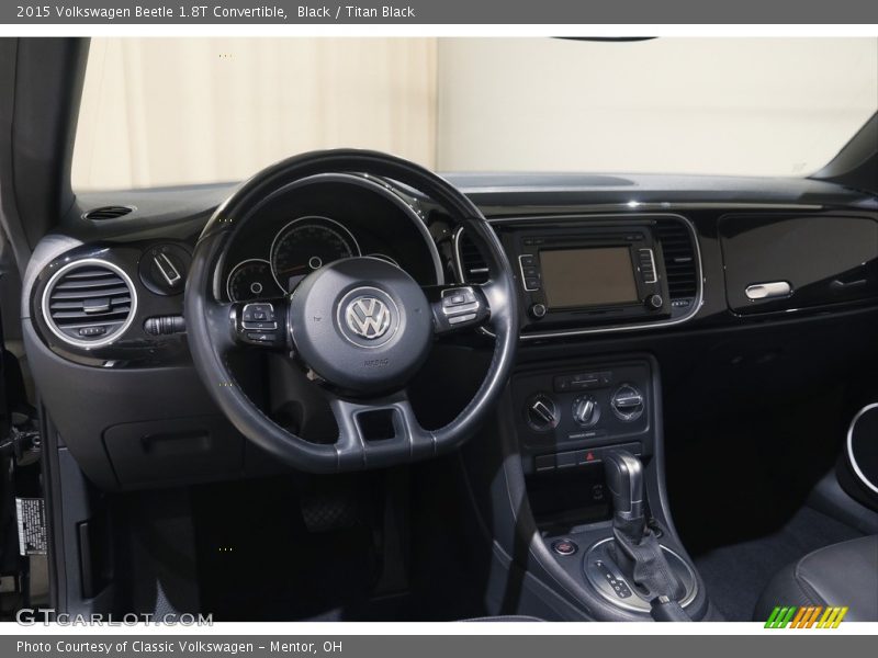 Dashboard of 2015 Beetle 1.8T Convertible