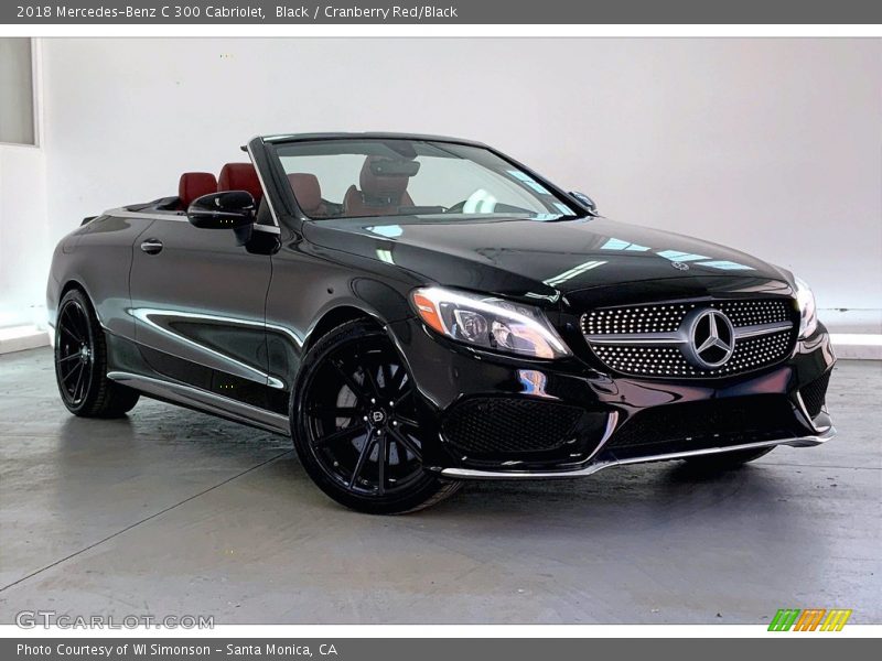 Front 3/4 View of 2018 C 300 Cabriolet