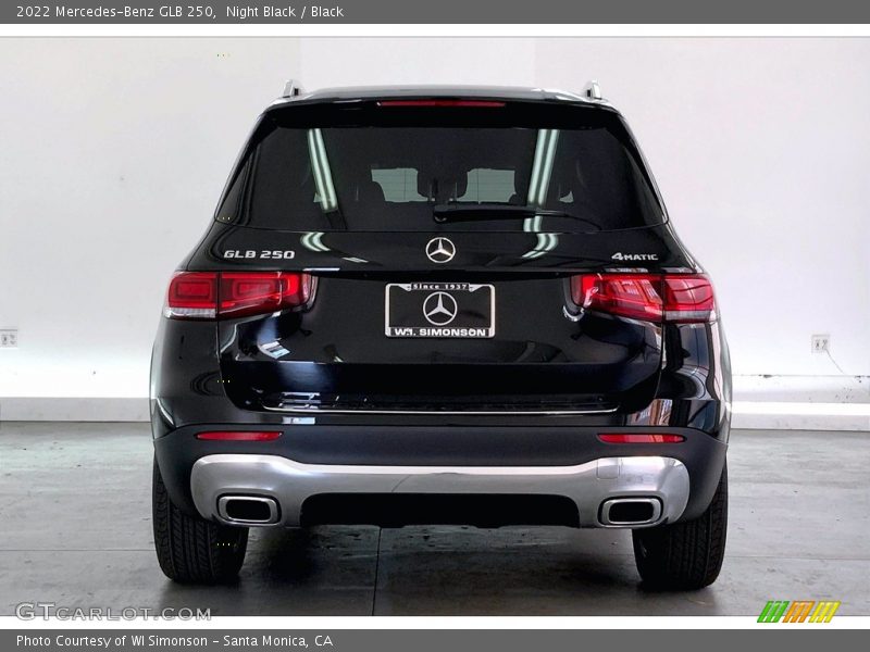 Night Black / Black 2022 Mercedes-Benz GLB 250