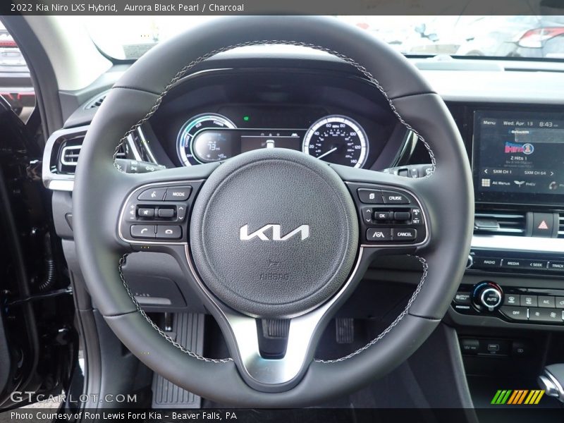 Aurora Black Pearl / Charcoal 2022 Kia Niro LXS Hybrid
