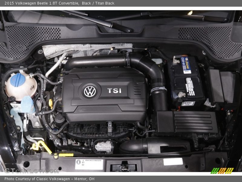  2015 Beetle 1.8T Convertible Engine - 1.8 Liter Turbocharged FSI DOHC 16-Valve VVT 4 Cylinder