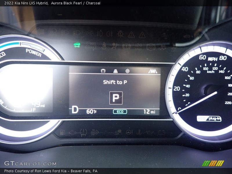 Aurora Black Pearl / Charcoal 2022 Kia Niro LXS Hybrid