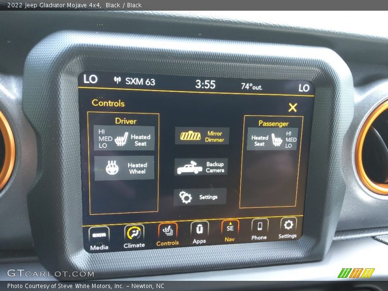 Black / Black 2022 Jeep Gladiator Mojave 4x4