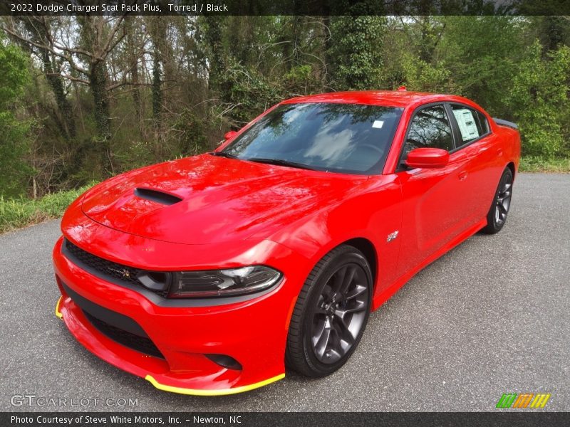 Front 3/4 View of 2022 Charger Scat Pack Plus