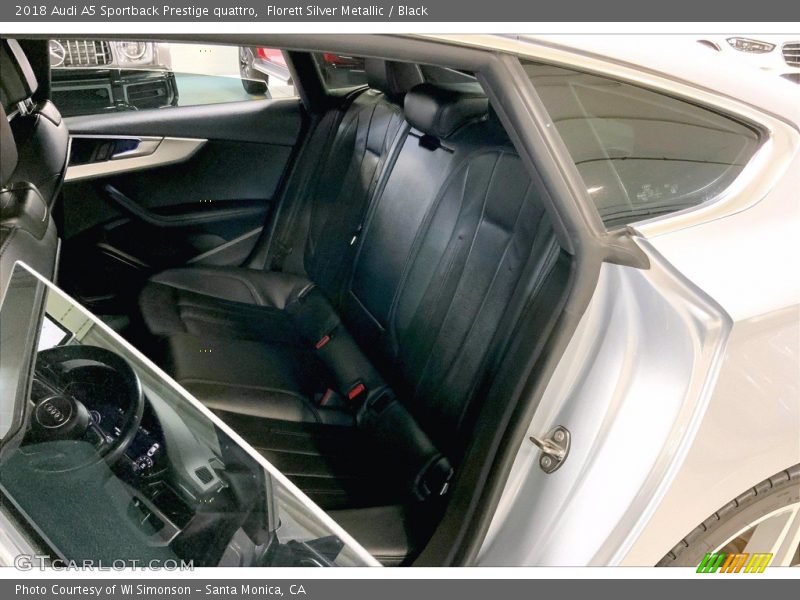 Florett Silver Metallic / Black 2018 Audi A5 Sportback Prestige quattro