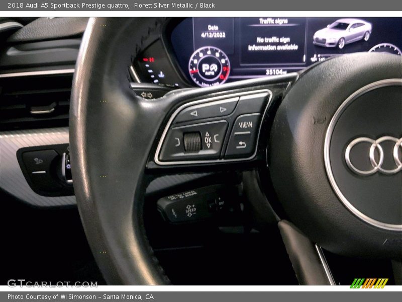  2018 A5 Sportback Prestige quattro Steering Wheel