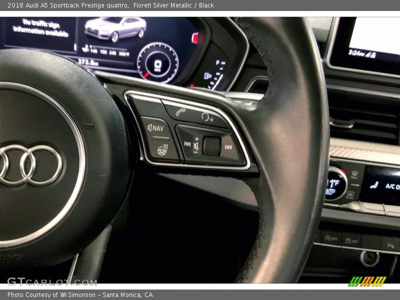  2018 A5 Sportback Prestige quattro Steering Wheel