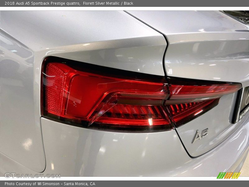 Florett Silver Metallic / Black 2018 Audi A5 Sportback Prestige quattro