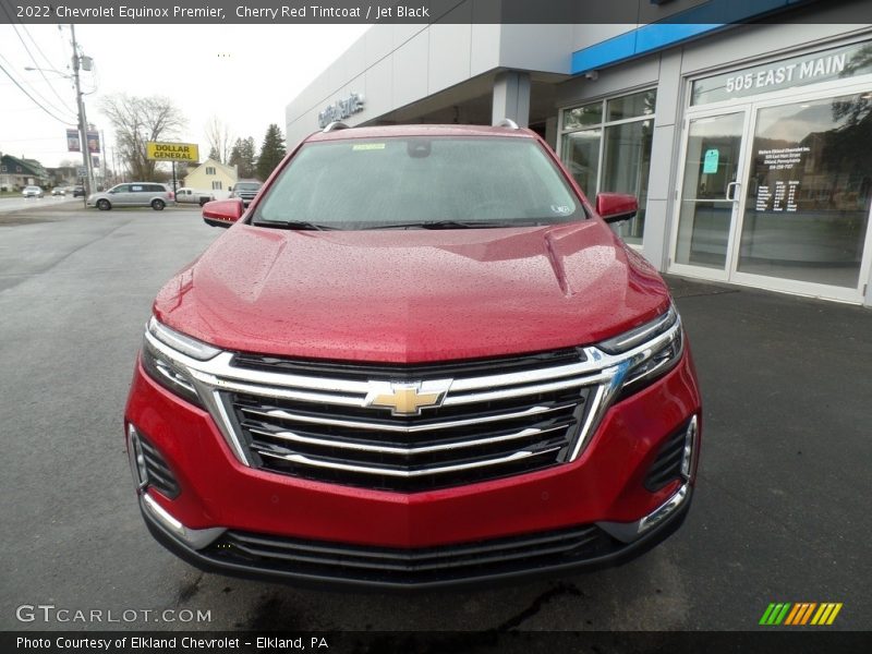 Cherry Red Tintcoat / Jet Black 2022 Chevrolet Equinox Premier