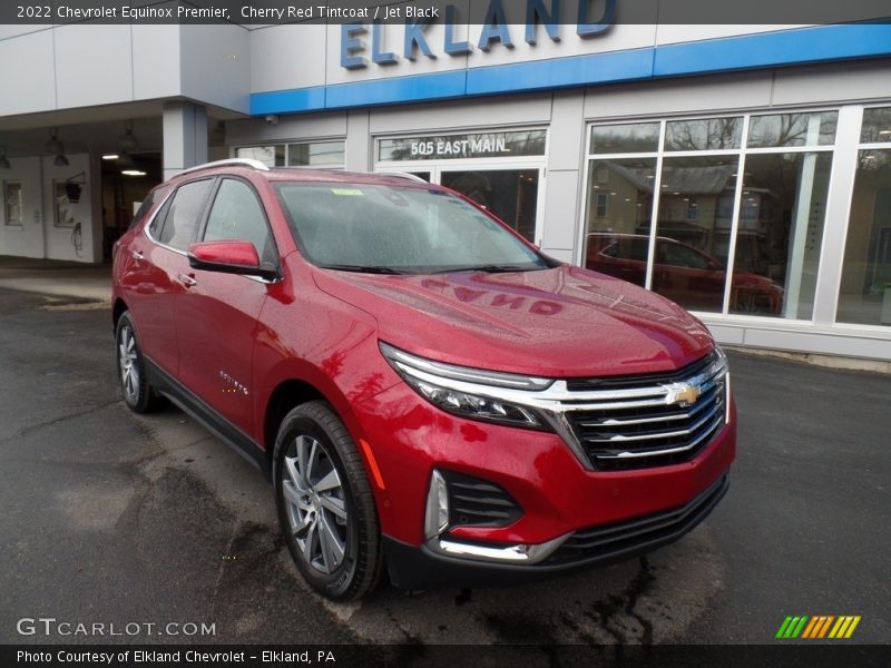 Cherry Red Tintcoat / Jet Black 2022 Chevrolet Equinox Premier