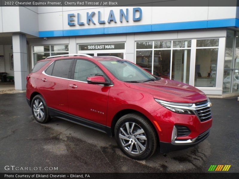 Cherry Red Tintcoat / Jet Black 2022 Chevrolet Equinox Premier