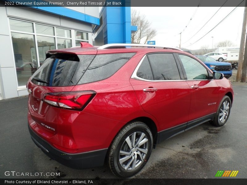 Cherry Red Tintcoat / Jet Black 2022 Chevrolet Equinox Premier