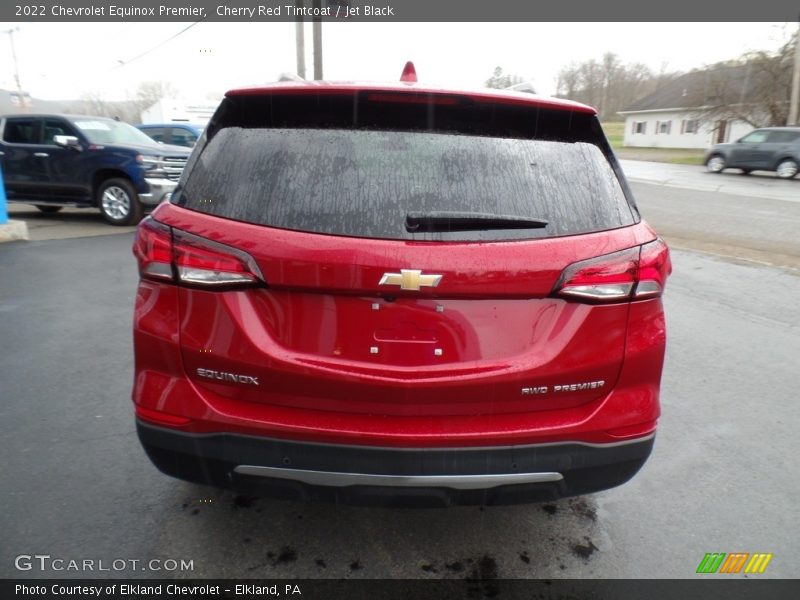 Cherry Red Tintcoat / Jet Black 2022 Chevrolet Equinox Premier