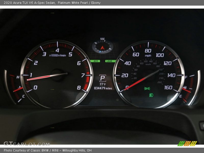  2020 TLX V6 A-Spec Sedan V6 A-Spec Sedan Gauges