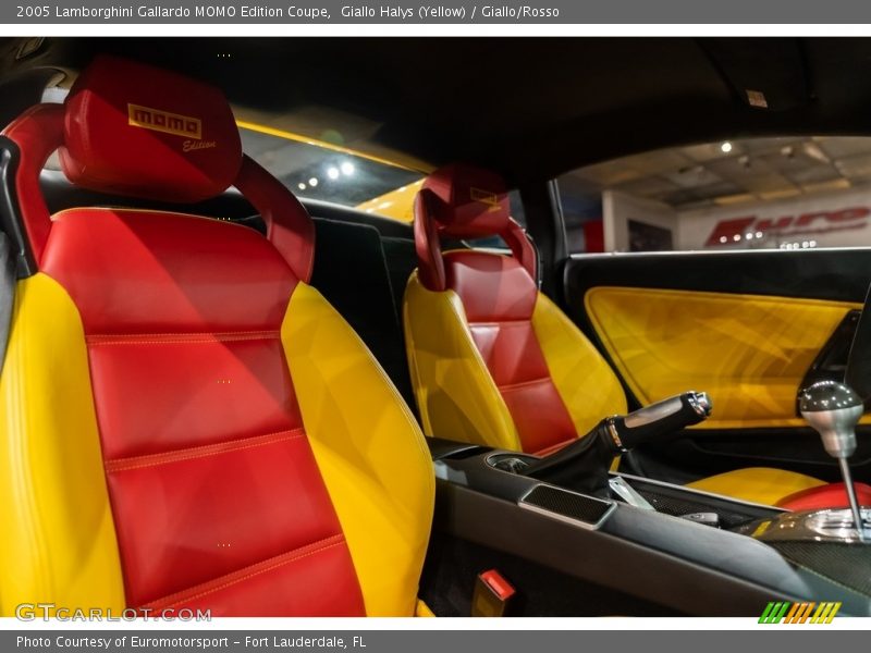 Front Seat of 2005 Gallardo MOMO Edition Coupe