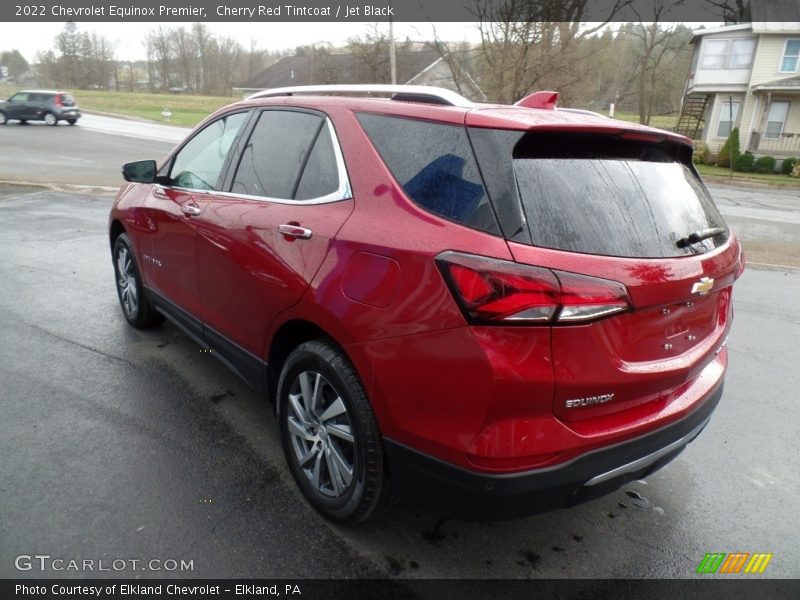 Cherry Red Tintcoat / Jet Black 2022 Chevrolet Equinox Premier