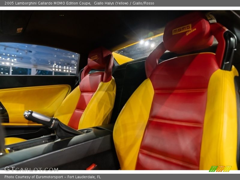 Gallardo Momo Edition Coupe, red and yellow bi-colorseats - 2005 Lamborghini Gallardo MOMO Edition Coupe