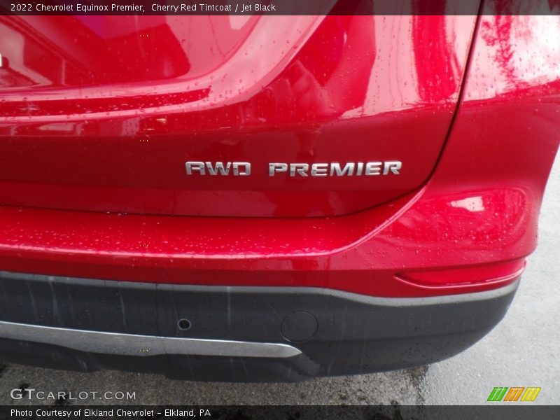 Cherry Red Tintcoat / Jet Black 2022 Chevrolet Equinox Premier