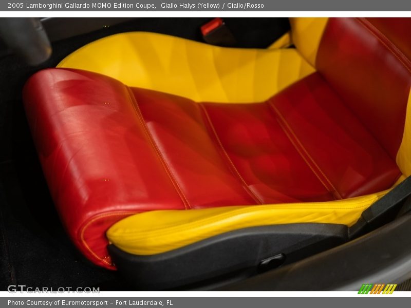 Front Seat of 2005 Gallardo MOMO Edition Coupe