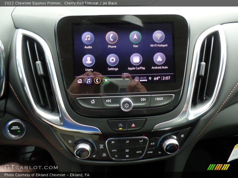 Cherry Red Tintcoat / Jet Black 2022 Chevrolet Equinox Premier