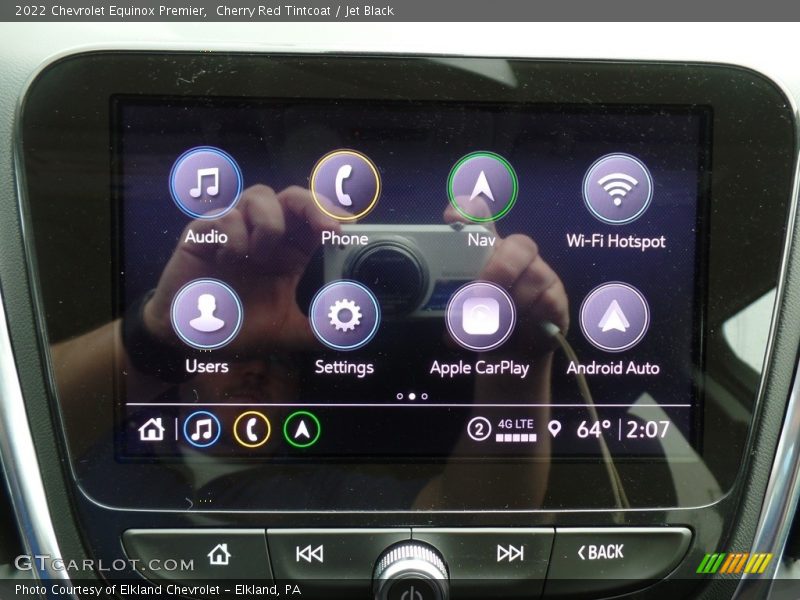 Cherry Red Tintcoat / Jet Black 2022 Chevrolet Equinox Premier