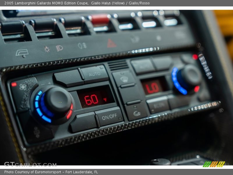 Controls of 2005 Gallardo MOMO Edition Coupe