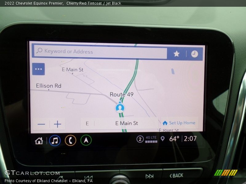 Cherry Red Tintcoat / Jet Black 2022 Chevrolet Equinox Premier