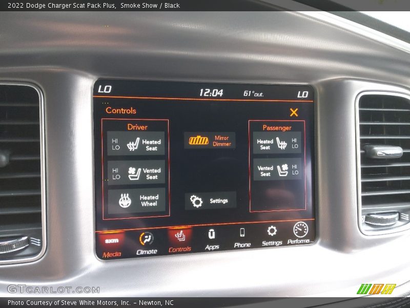 Smoke Show / Black 2022 Dodge Charger Scat Pack Plus