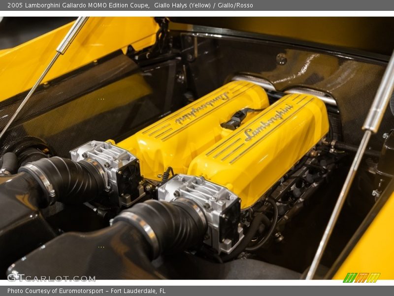  2005 Gallardo MOMO Edition Coupe Engine - 5.0 Liter DOHC 40-Valve VVT V10