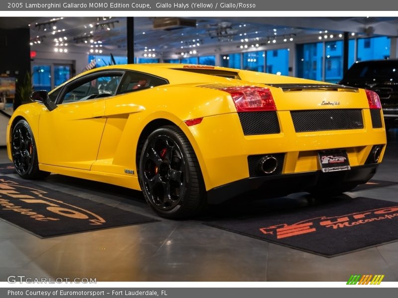 Giallo Halys (Yellow) / Giallo/Rosso 2005 Lamborghini Gallardo MOMO Edition Coupe