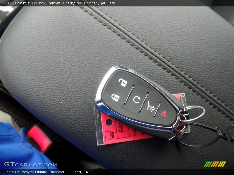 Cherry Red Tintcoat / Jet Black 2022 Chevrolet Equinox Premier
