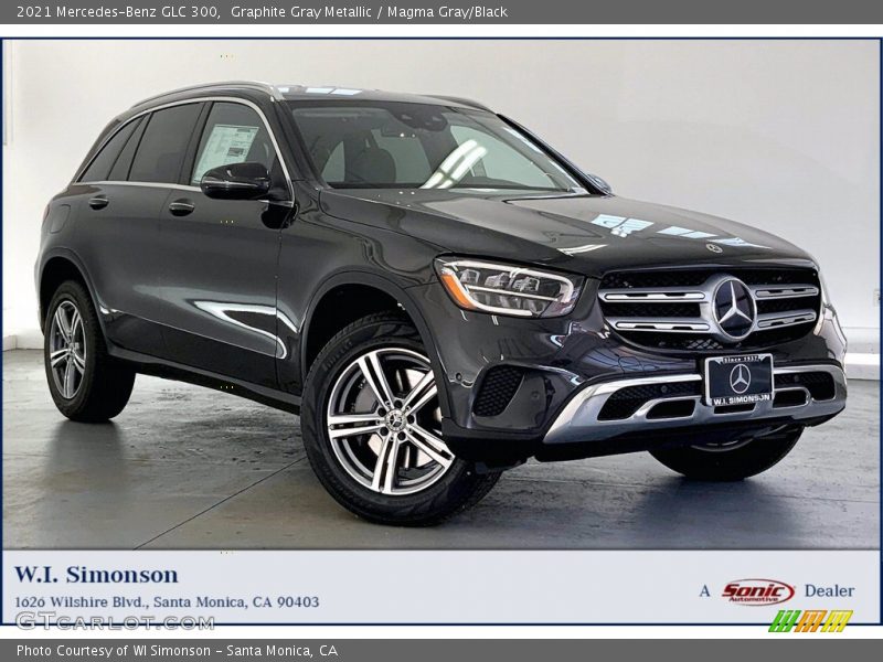 Graphite Gray Metallic / Magma Gray/Black 2021 Mercedes-Benz GLC 300