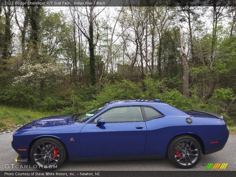  2022 Challenger R/T Scat Pack Indigo Blue