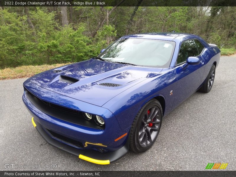 Indigo Blue / Black 2022 Dodge Challenger R/T Scat Pack