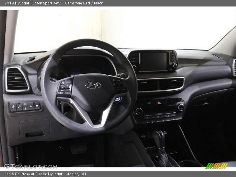 Gemstone Red / Black 2019 Hyundai Tucson Sport AWD