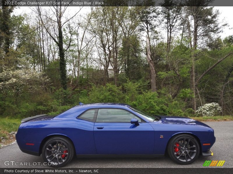  2022 Challenger R/T Scat Pack Indigo Blue