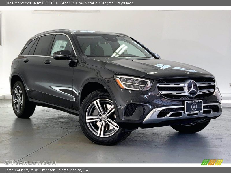 Graphite Gray Metallic / Magma Gray/Black 2021 Mercedes-Benz GLC 300