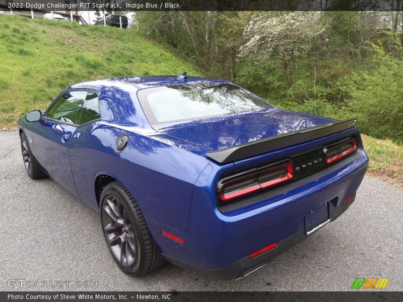 Indigo Blue / Black 2022 Dodge Challenger R/T Scat Pack