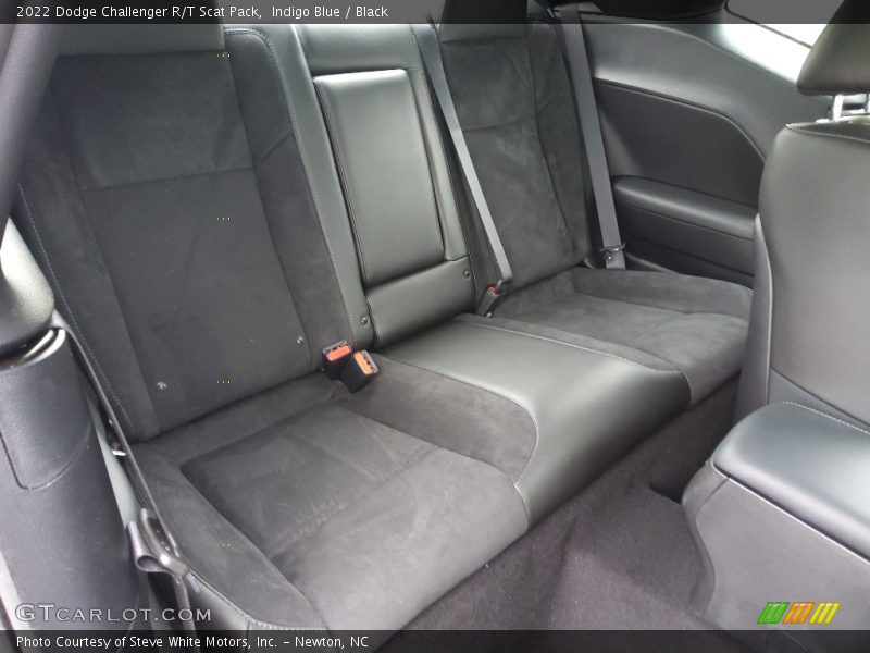Rear Seat of 2022 Challenger R/T Scat Pack