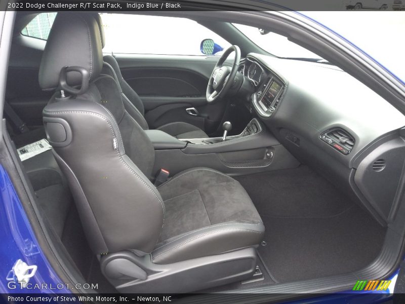 Front Seat of 2022 Challenger R/T Scat Pack