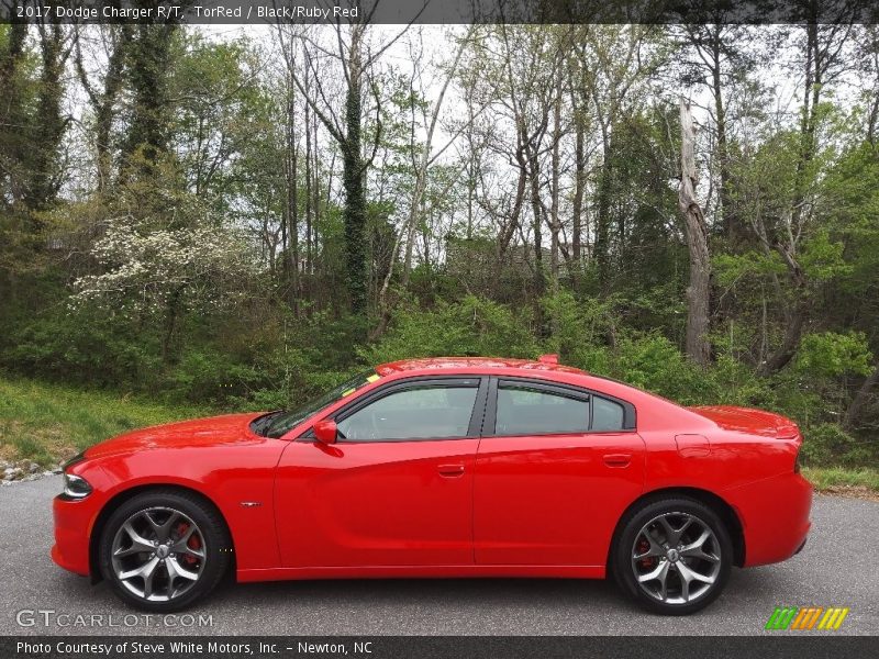 TorRed / Black/Ruby Red 2017 Dodge Charger R/T