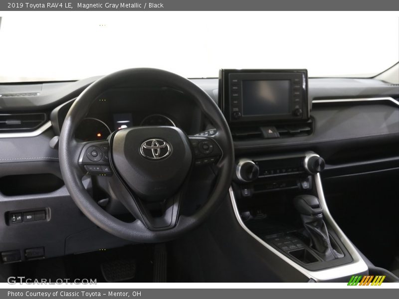 Magnetic Gray Metallic / Black 2019 Toyota RAV4 LE