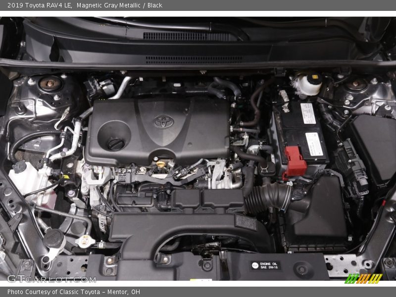 Magnetic Gray Metallic / Black 2019 Toyota RAV4 LE