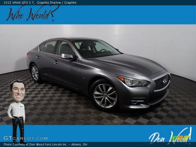 Graphite Shadow / Graphite 2015 Infiniti Q50 3.7