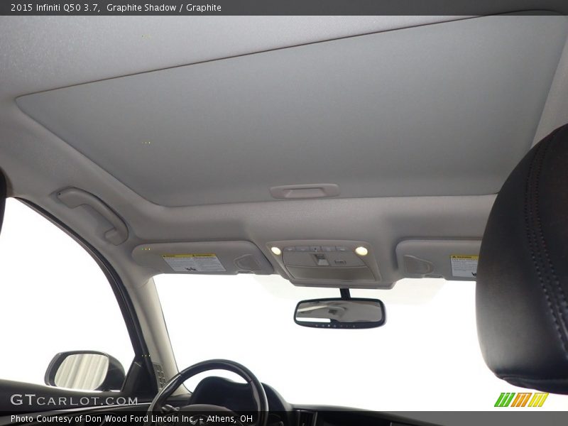 Graphite Shadow / Graphite 2015 Infiniti Q50 3.7