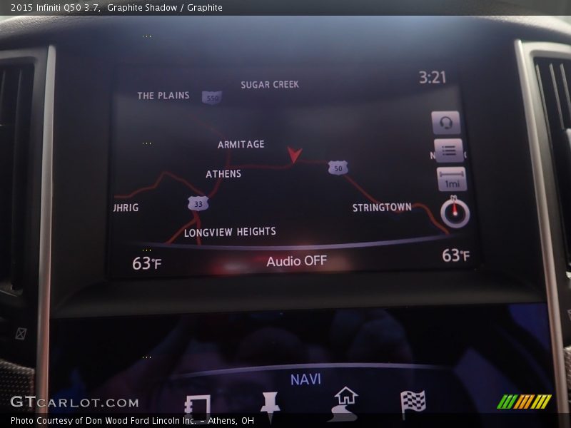 Graphite Shadow / Graphite 2015 Infiniti Q50 3.7