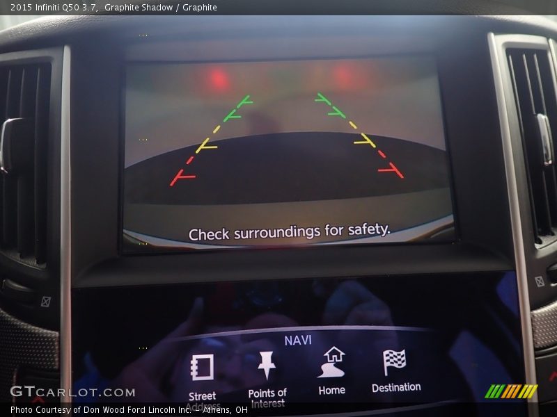 Graphite Shadow / Graphite 2015 Infiniti Q50 3.7