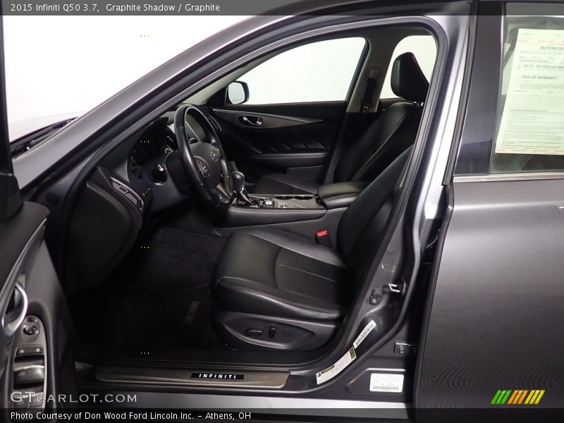 Graphite Shadow / Graphite 2015 Infiniti Q50 3.7