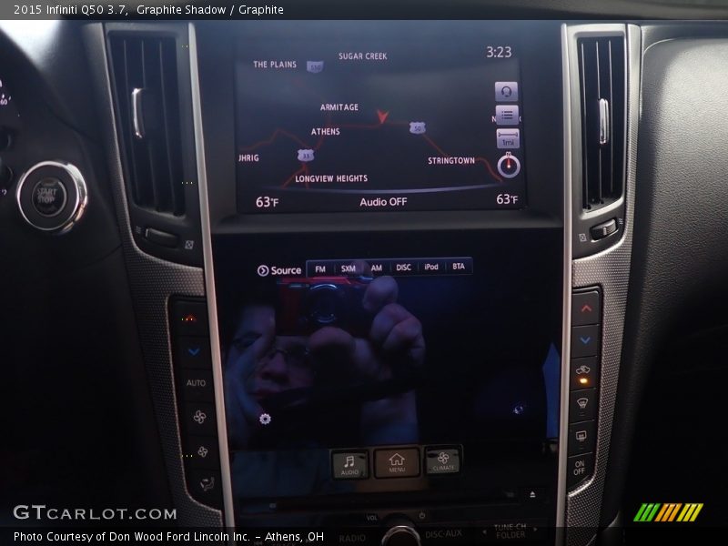 Graphite Shadow / Graphite 2015 Infiniti Q50 3.7