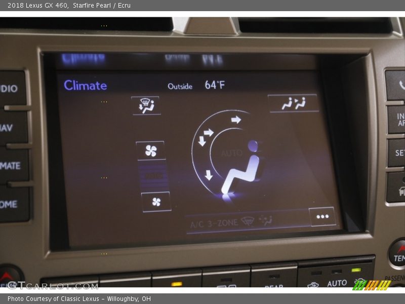 Starfire Pearl / Ecru 2018 Lexus GX 460